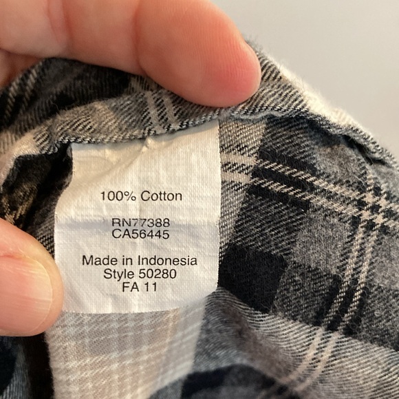 2/$30 🖤🩶 J Crew flannel tunic 🖤🩶 medium - Picture 6 of 8